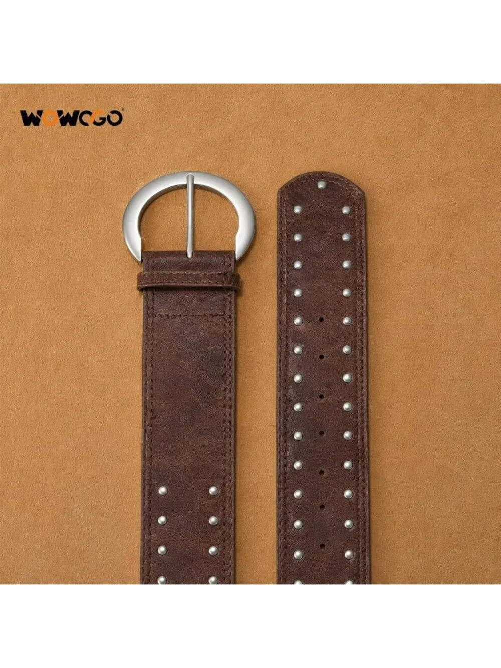Wide Chunky Leather Waist Belt for Women - 2.3